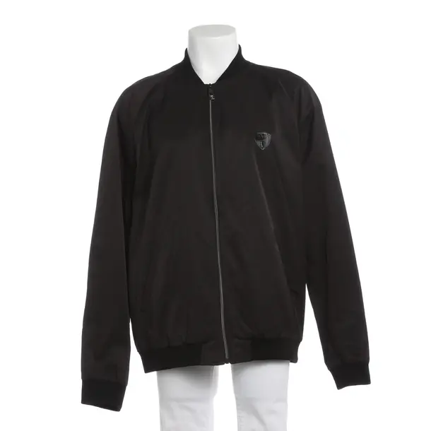 Mid-Season Jacket, in Black, Cotton, cavalli CLASS