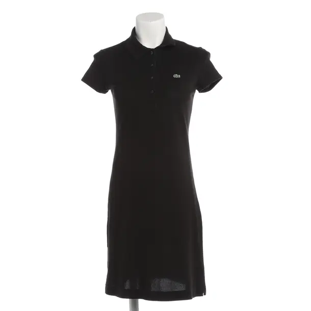 Dress, in Black, Cotton, Lacoste
