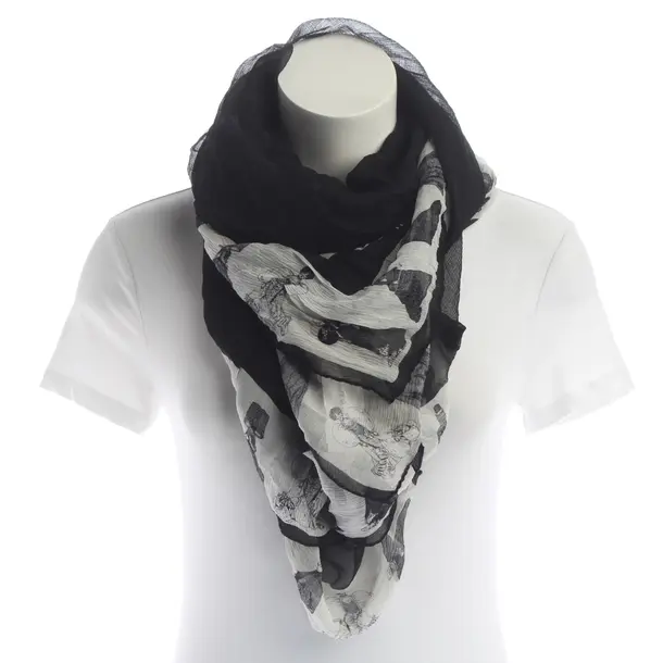 Shawl, in Black, Silk, Tom Rebel