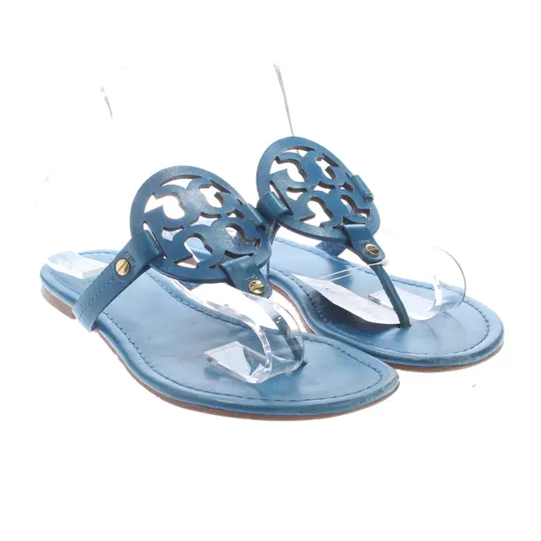 Sandalen, in Blau, Tory Burch