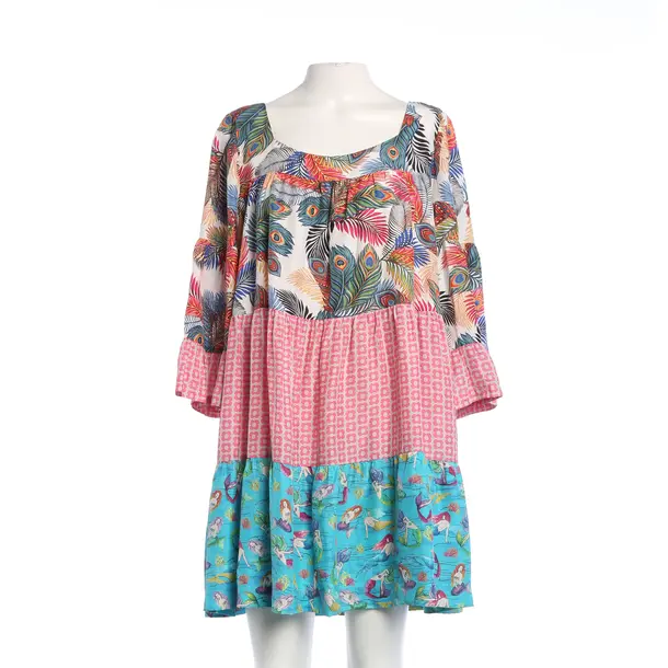 Dress, in Multicolored, Silk, Anni Carlsson