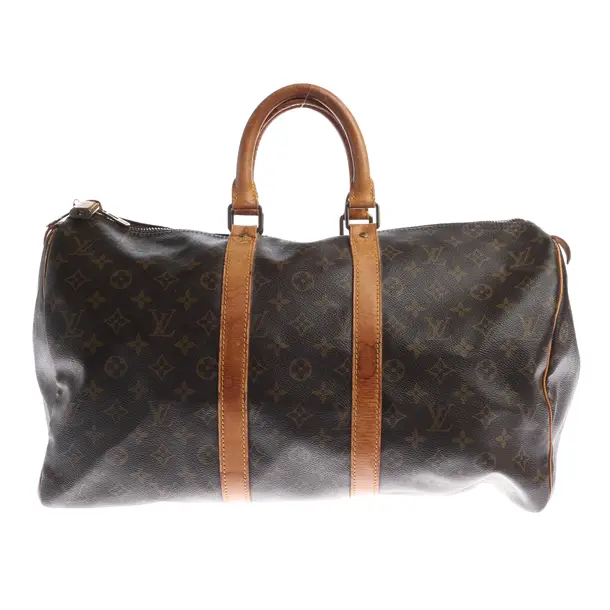 Weekender, in Braun, Canvas, Louis Vuitton