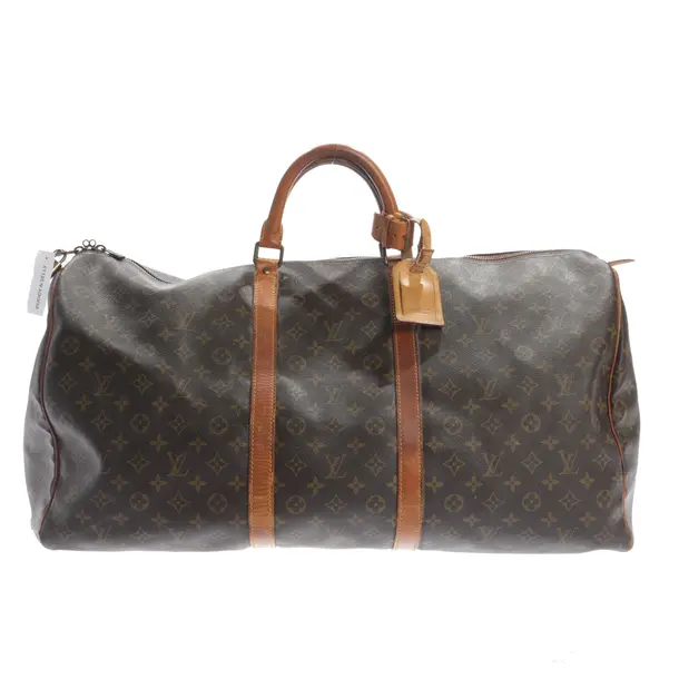 Weekender, in Braun, Canvas, Louis Vuitton