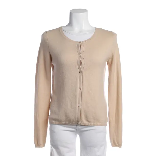 Strickjacke, in Beige, Kaschmir, 0039 Italy