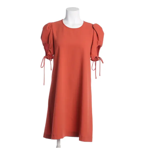 Dress, in Brown, Polyester, See by Chloé