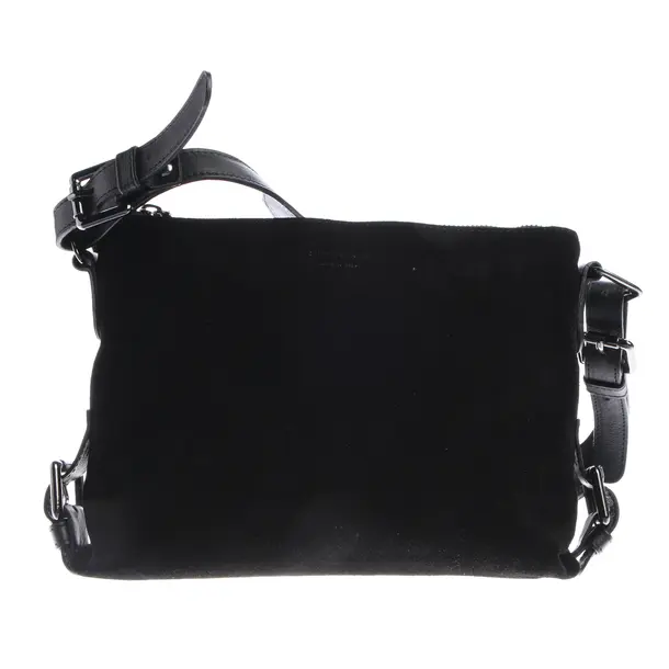 Borsa a cinture a tracolla, in Nero, Pelle, Strenesse