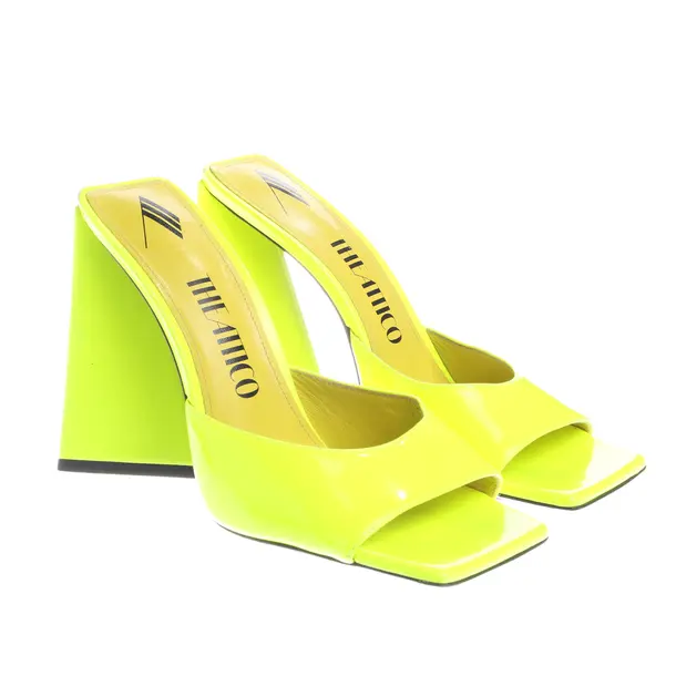 Heeled Sandals in Neon, , The Attico