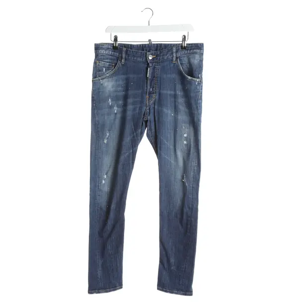 Pantaloni, in Blu, Cotone, Dsquared