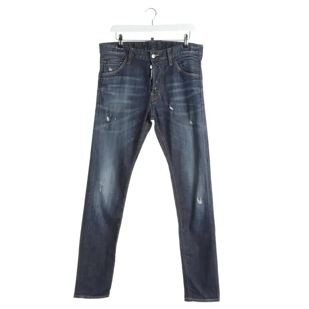 Pants, in Blue, Cotton, Dsquared