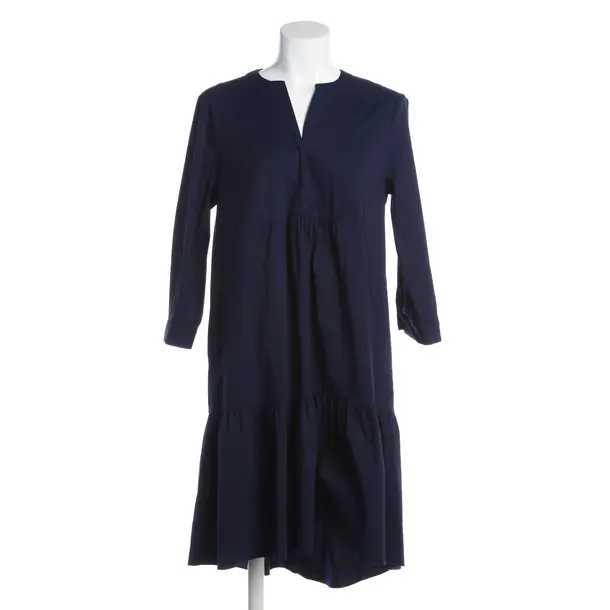 Dress, in Navy, Cotton, Steffen Schraut
