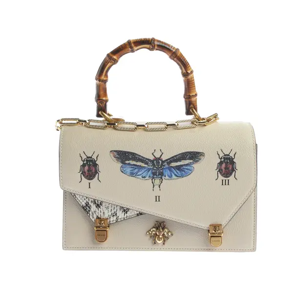 Handtasche, in Mehrfarbig, Leder, Gucci