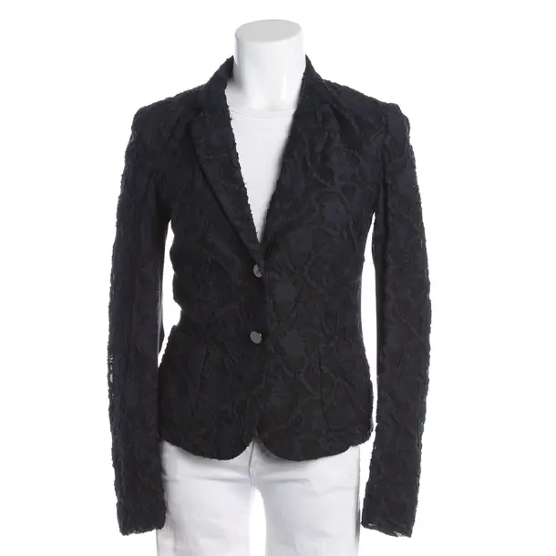 Blazer, in Blue, Cotton, Marc Cain