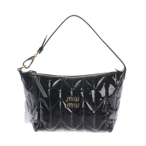 Handtasche, in Schwarz, Leder, Miu Miu