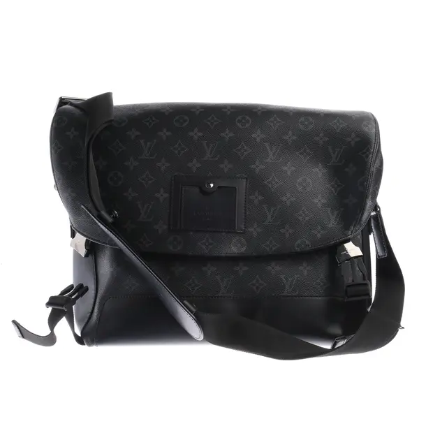 Weekender, in Schwarz, Leder, Louis Vuitton