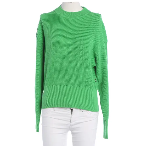 Maglione, in Verde chiaro, Cotone, Hugo Boss