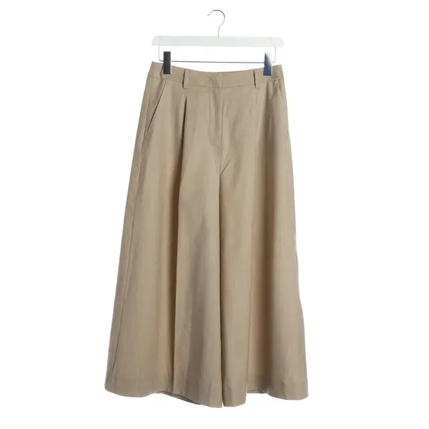 Pants, in Light Brown, Wool, Max Mara