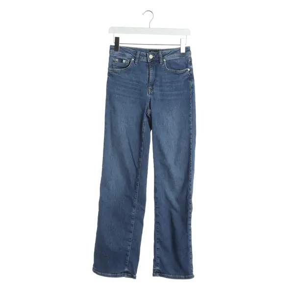 Jeans Bootcut, in Blau, Baumwolle, Raffaello Rossi