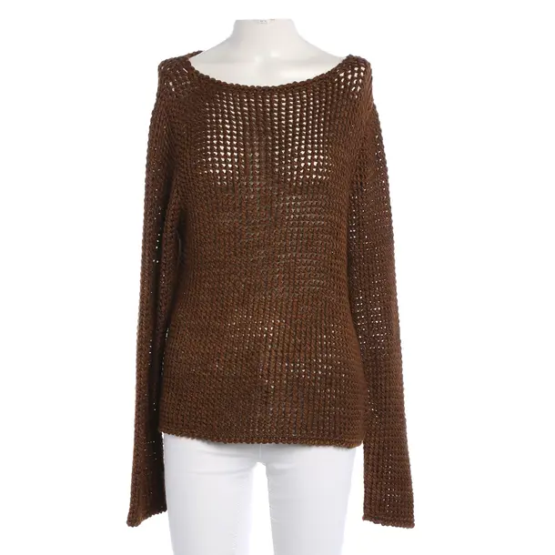 Maglione, in Marrone, Lino, Ralph Lauren Etichetta Nera