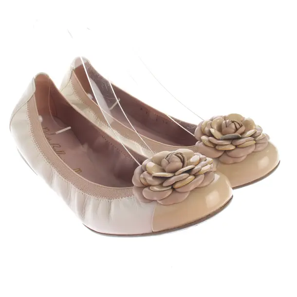 Ballerinas, in Beige, Pretty Ballerinas