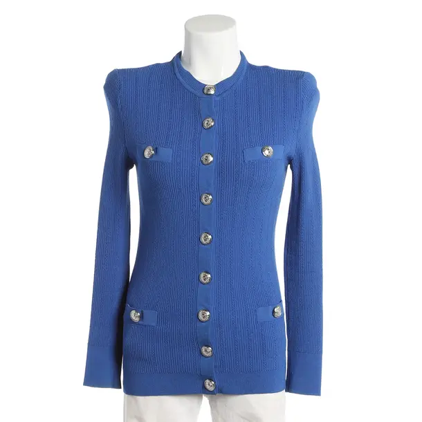 Cardigan, in Blu, Viscosa, Balmain