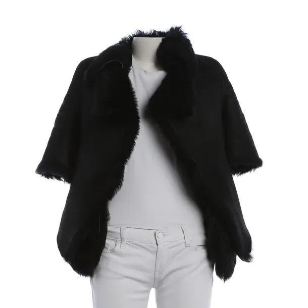 Lederjacke, in Schwarz, Leder, Marni