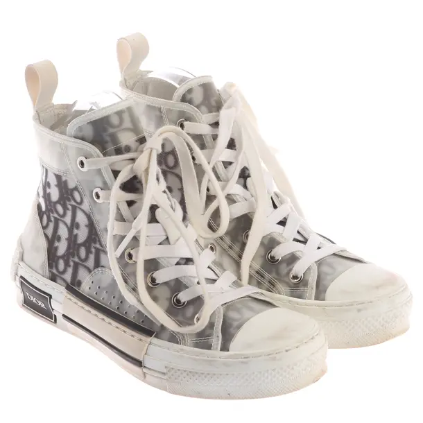 High-Top Sneakers, in Gray, Dior