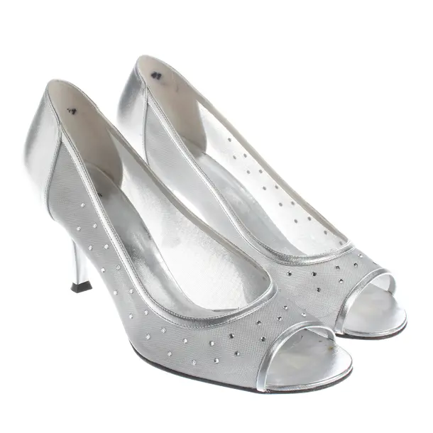 Heeled Sandals, in Transparent, Stuart Weitzman