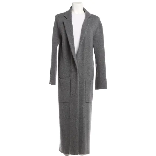 Cardigan, in Gray, Cashmere, Lisa Yang