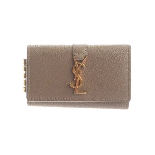 Schlüsseletui, in Camel, Leder, Saint Laurent