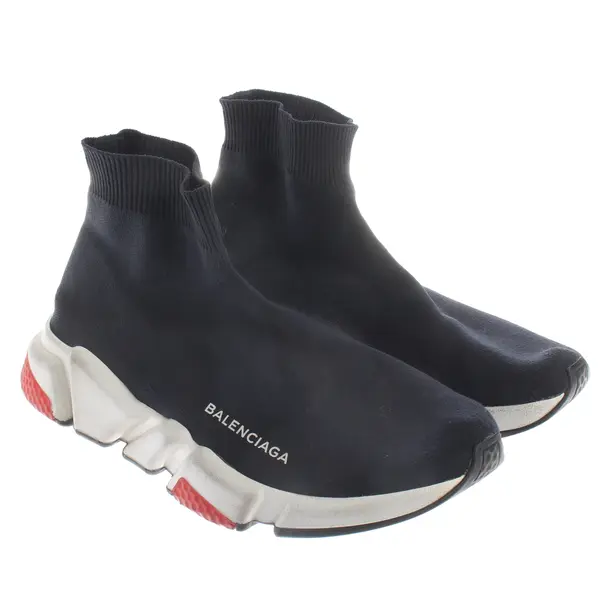 High-Top Sneakers, in Blue, Balenciaga