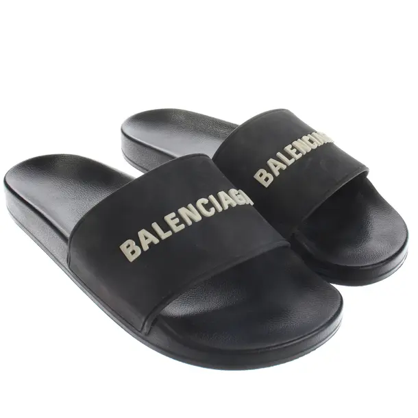 Slides, in Black, Balenciaga