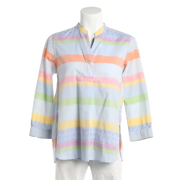 Bluse, in Mehrfarbig, Baumwolle, Le Sarte Pettegole