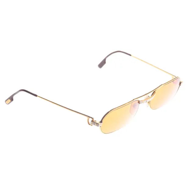 Sonnenbrille, in Gold, Kunststoff / Metall, Cartier