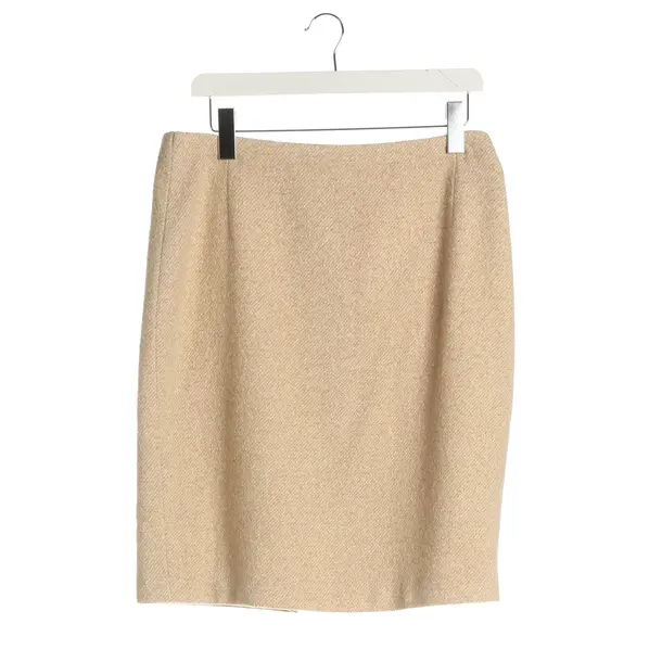 Skirt, in Beige, Wool, Van Laack