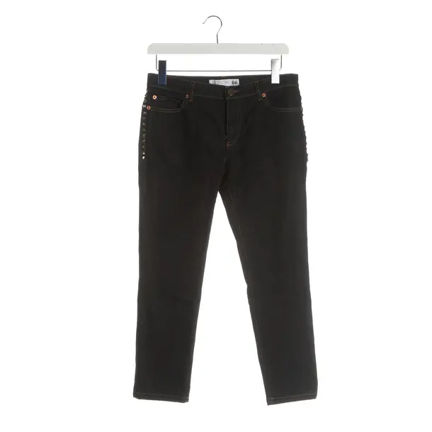 Straight Fit Jeans, in Navy, Cotton, Valentino