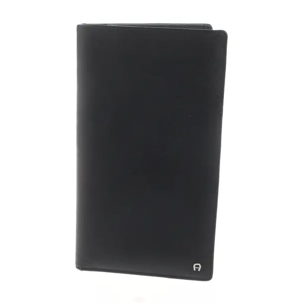 Wallet, in Black, Leather, Aigner