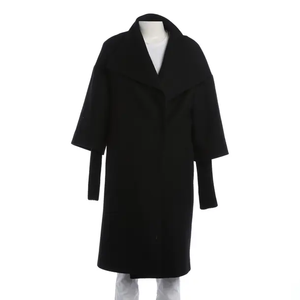 Übergangsmantel, in Schwarz, Wolle, Nobi Talai