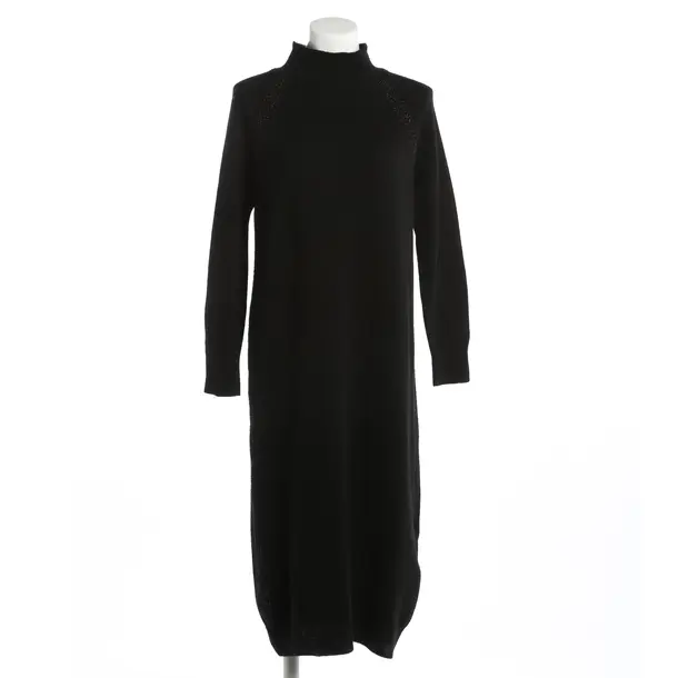 Kleid, in Schwarz, Wolle, Peserico