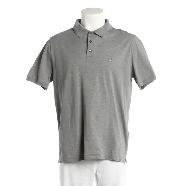 Polo Shirt, in Light Gray, Cotton, Louis Vuitton