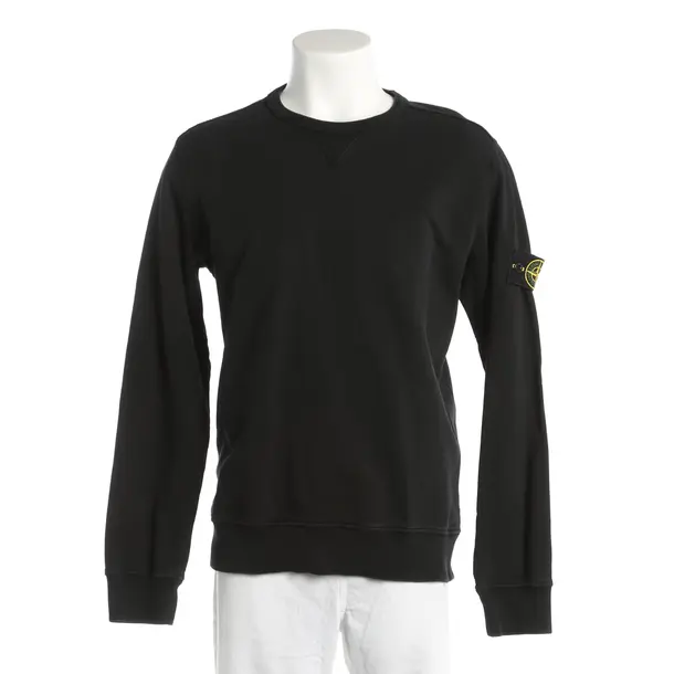 Sweatshirt, in Black, Cotton, Stone Island