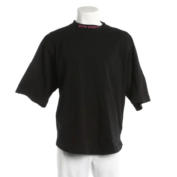 T-Shirt, in Black, Cotton, Palm Angels