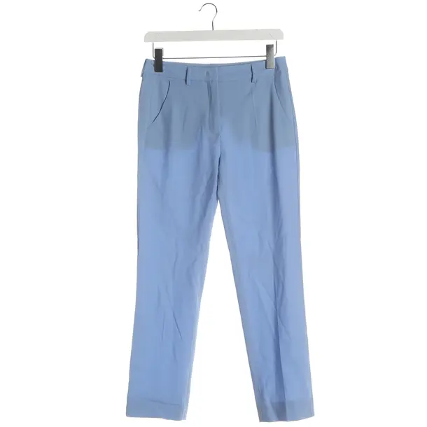 Pants, in Blue, Wool, Max Mara