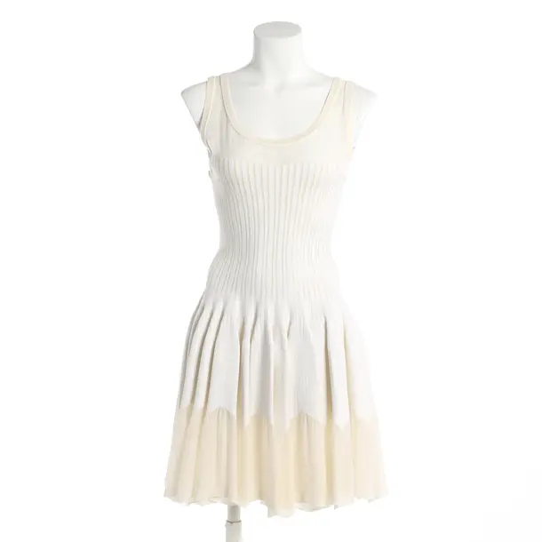 Dress, in Cream, Viscose, Alaia
