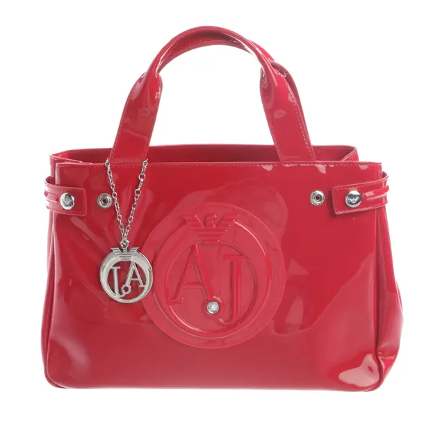 Handbag, in Light Red, Polyvinyl, Armani Jeans