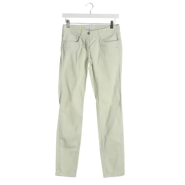 Jeans slim fit, in Verde chiaro, Cotone, Fabiana Filippi
