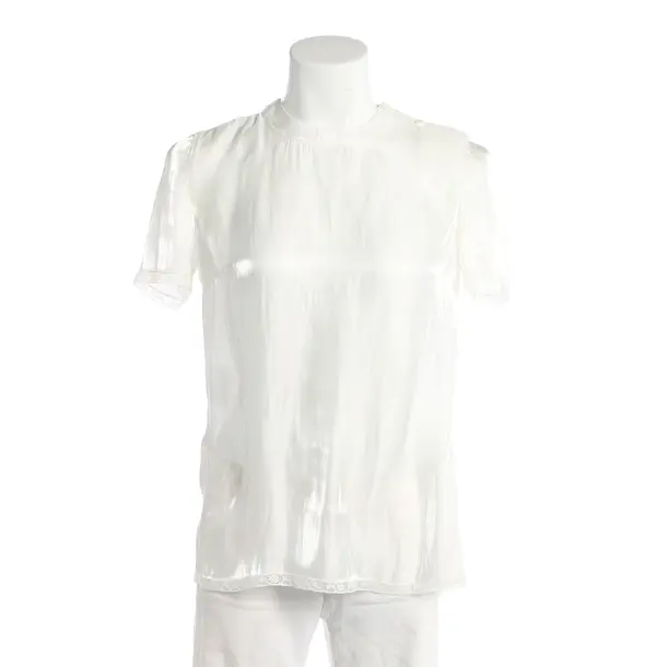 Camicetta, in Bianco, Poliestere, Prada