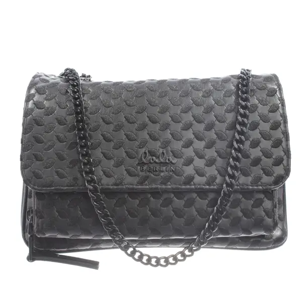 Schultertasche, in Schwarz, Polyamid, Lala Berlin