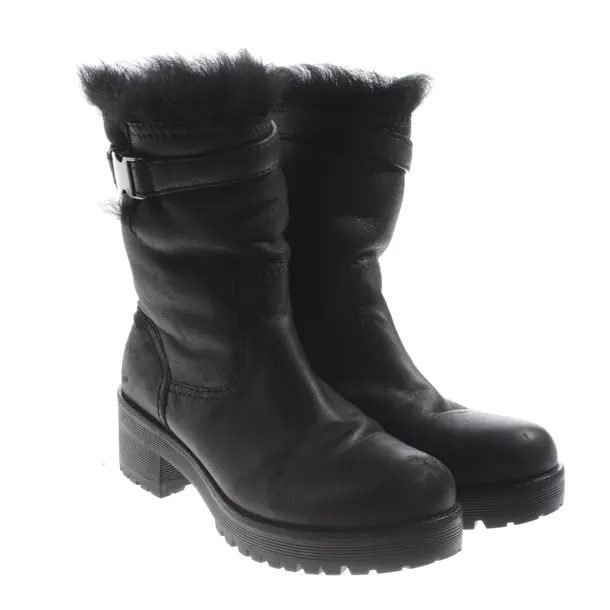 Stiefeletten, in Schwarz, Prada