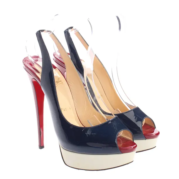 Heeled Sandals, in Multicolored, Christian Louboutin