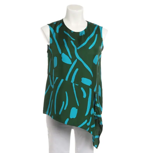Top, in Green, Silk, Diane von Furstenberg